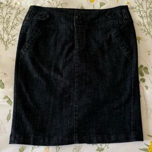 Boom Boom Jeans Black Pencil Skirt